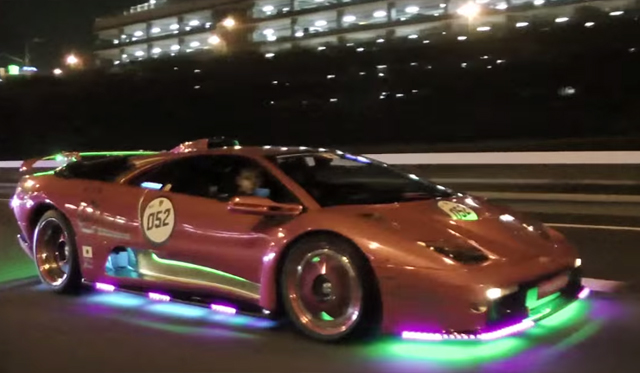 Video: Japan's Fetish With LED-Covered Supercars