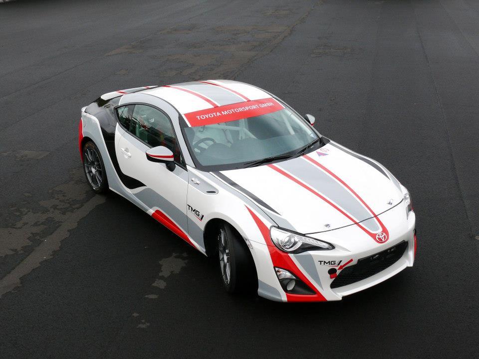 Toyota TMG GT86 CS-RS Racing at WRC in Germany