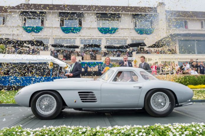 1954 Ferrari 375 MM Scagliette Coupe Awarded Best in Show at Pebble Beach Concours d'Elegance