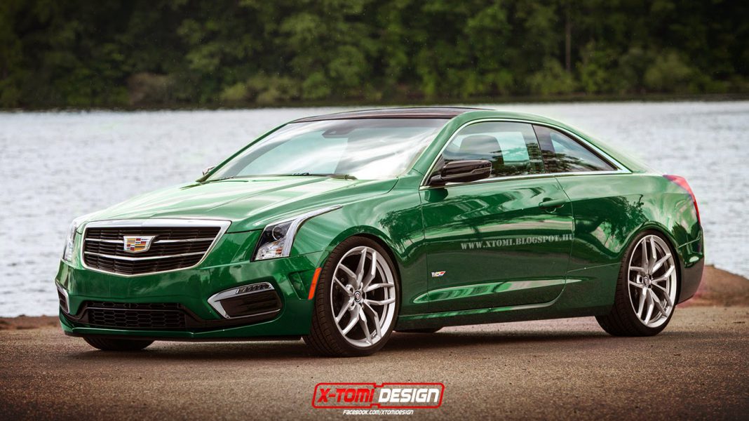 2016 Cadillac ATS-V Coupe Rendered
