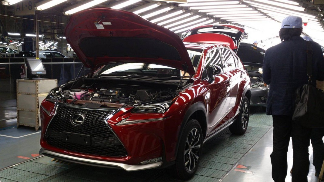 Lexus NX Production Kicks Off in Japan