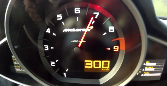 Video: 0-300km/h in the McLaren 650S