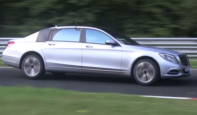 Video: Mercedes-Benz S-Class Maybach Tackles the Nurburgring