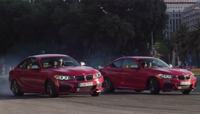Video: Behind the BMW M235i's Drift Mob Commercial
