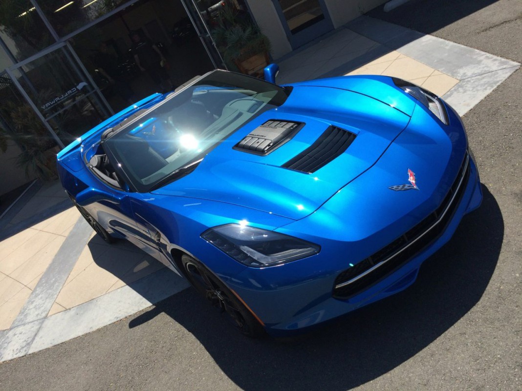 Stunning Blue Callaway Corvette SC627