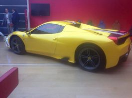 Yellow Ferrari 458 Speciale Spider Spotted Without Camo