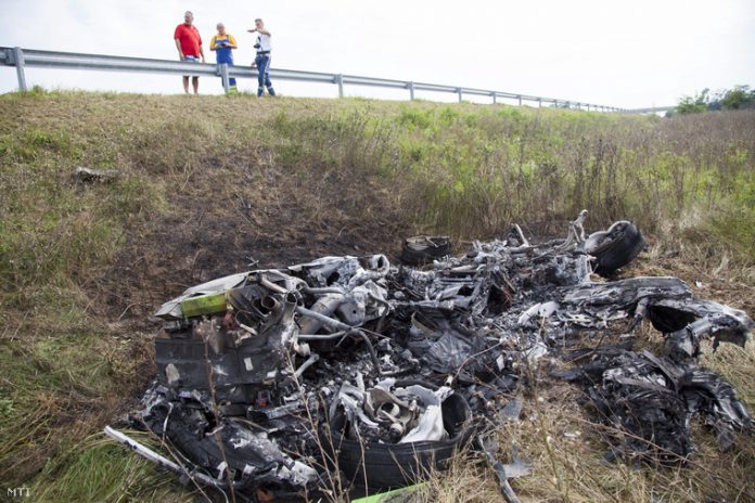 Lamborghini Huracan Crash in Hungary