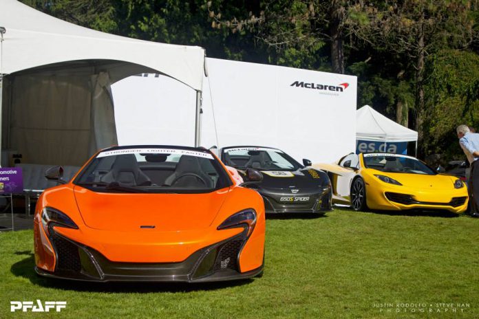 McLaren at Luxury and Supercar Weekend Vancouver