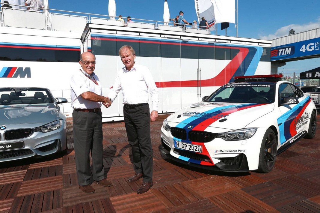 BMW M and Moto GP Extend Partnership to 2020
