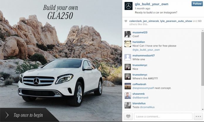 Build Your Own Mercedes-Benz GLA