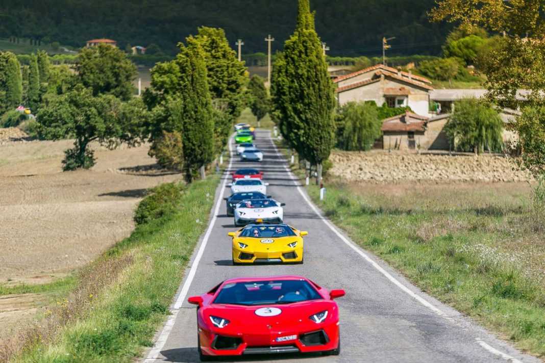 Lamborghini Tuscany Tour