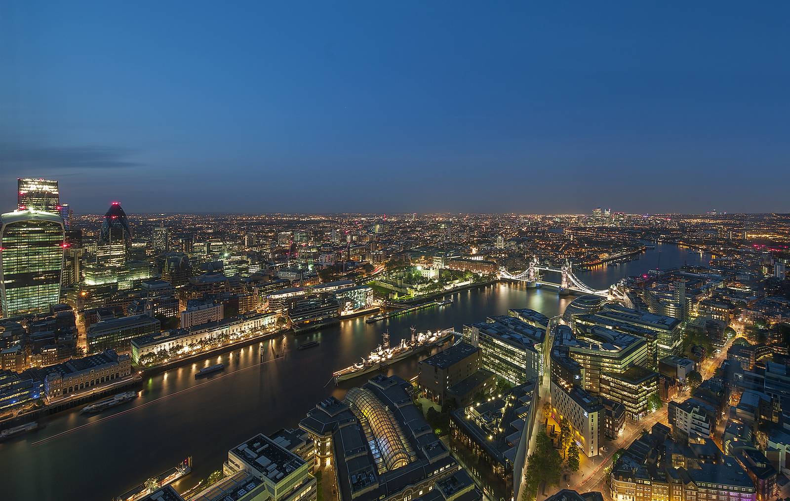 hotels with a view in London Shard