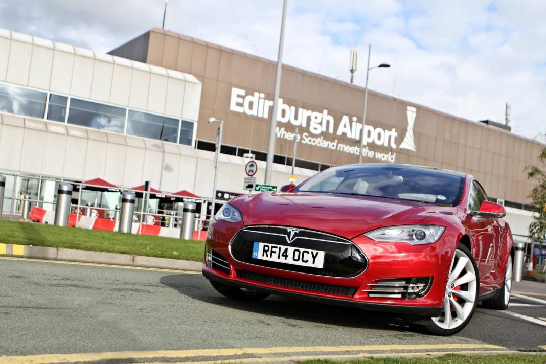 Tesla Opens First Supercharger Station in Scotland