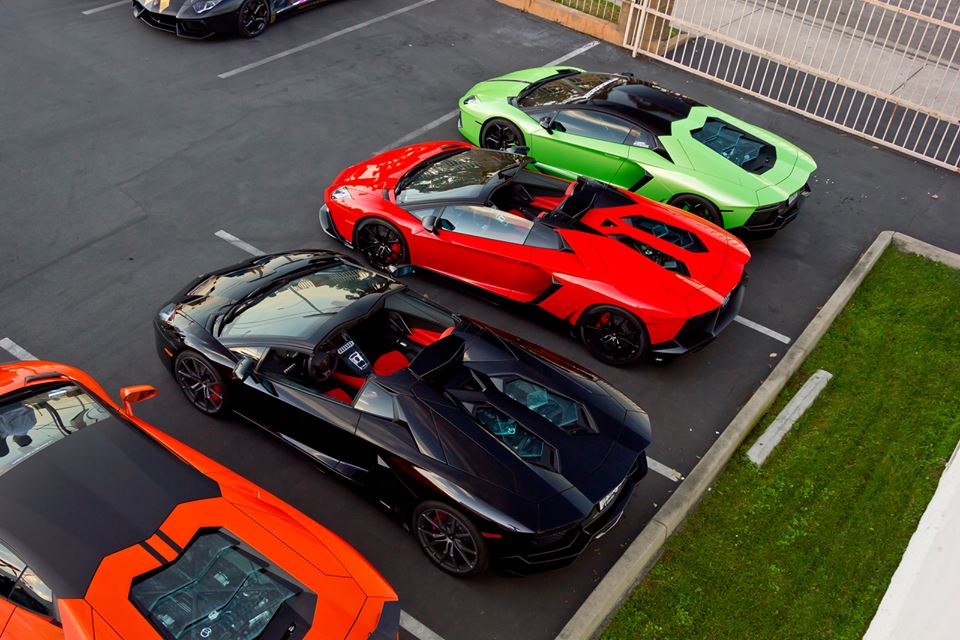 Lamborghini Newport Beach VIP 700 Club Gathering