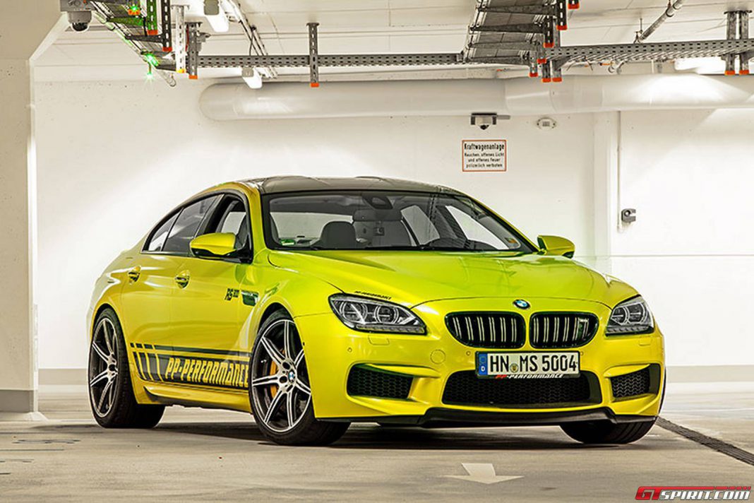 Official: Electric Lime PP-Performance BMW M6 RS800 Gran Coupé