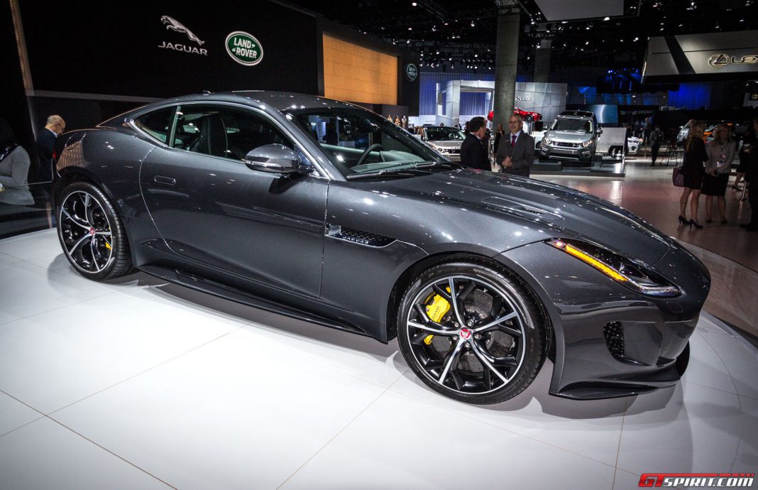 Jaguar F-Type AWD at the Los Angeles Auto Show 2014