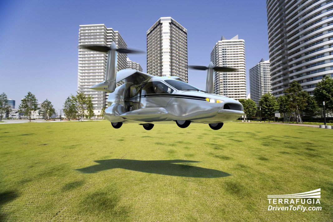 TF-X Street-Legal Hybrid Aerocar by Terrafugia