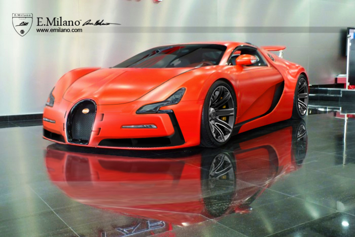 Bugatti EB111 Imagined by Evren Milano