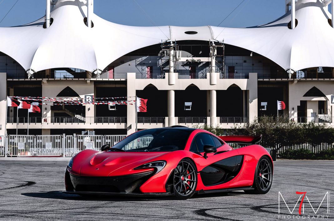 Photo of the Day: Red MSO McLaren P1