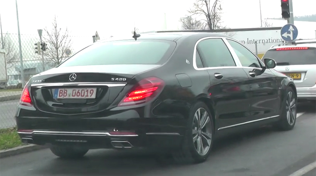 Mercedes-Maybach S400 Spied Testing