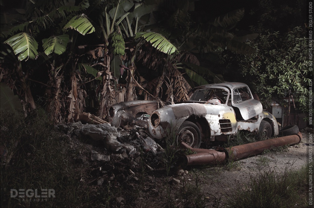 Mercedes-Benz 300SL Found Abandoned in Cuba