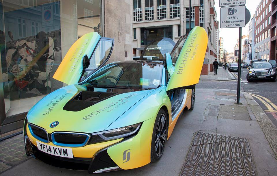 London Designer Gives the BMW i8 a Makeover