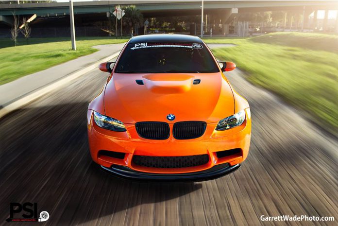 Fire Orange BMW M3 by Precision Sport Industries
