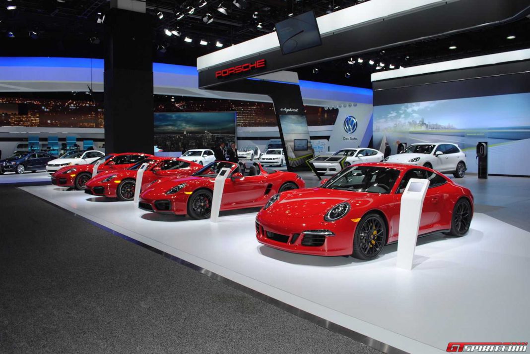 Porsche at Detroit Motor Show 2015