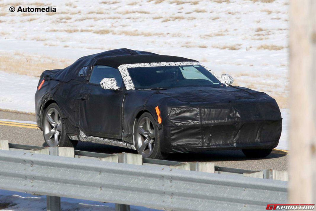 2016 Chevrolet Camaro Convertible Spied Testing