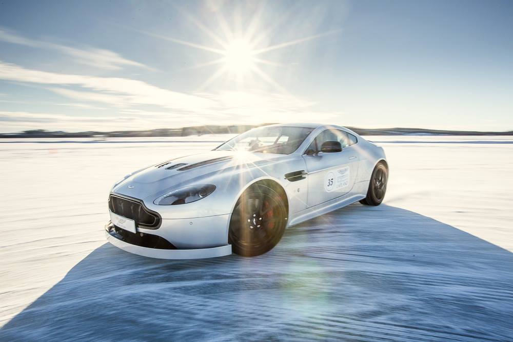 2015 Aston Martin On Ice Driving Experience in Lapland