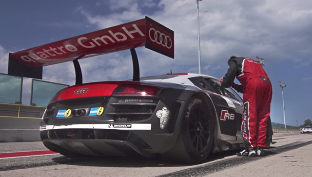 Video thumbnail for youtube video Video: Evo Drives Nurburgring Winning Audi R8 GT3