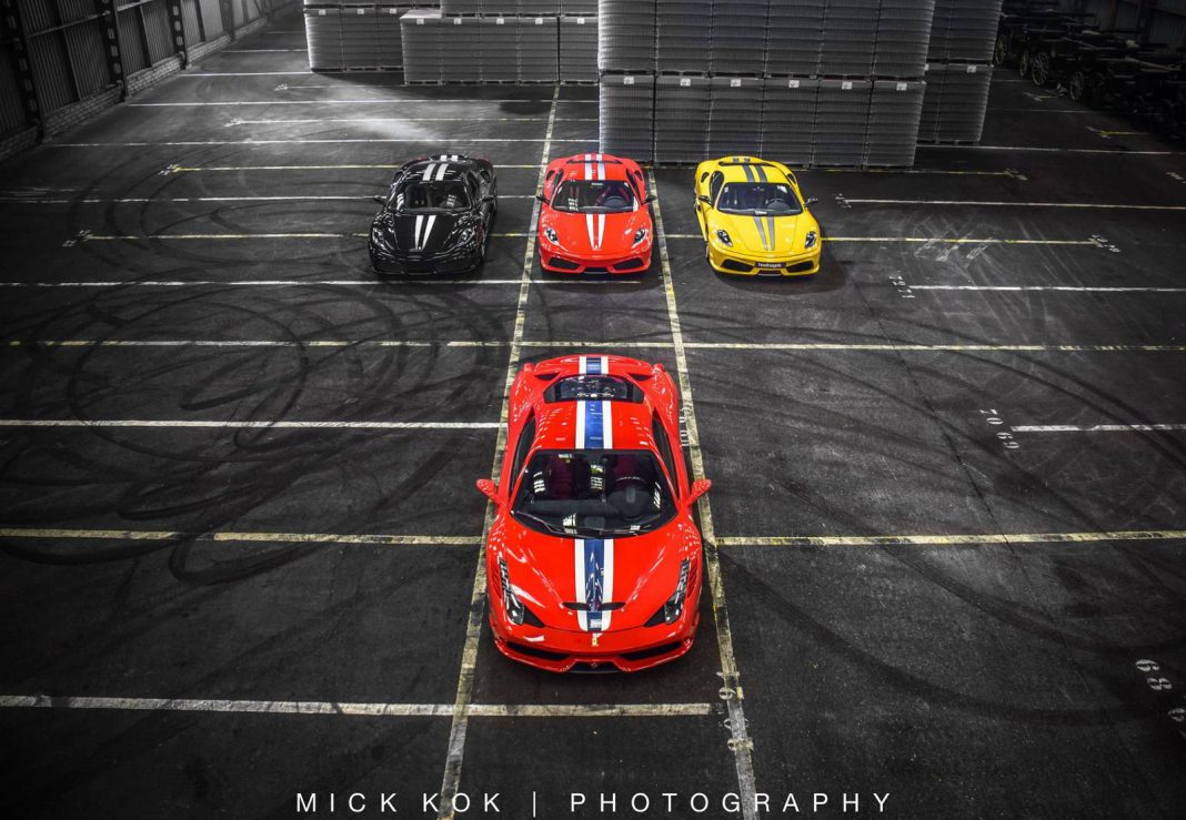 Photo of the Day: Ferrari 458 Speciale with 430 Scuderia Gang!