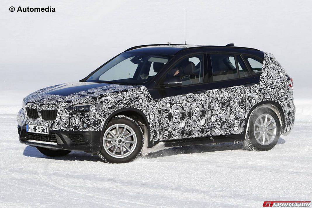 2016 BMW X1 Cold Winter Test Spy Shots in Scandinavia