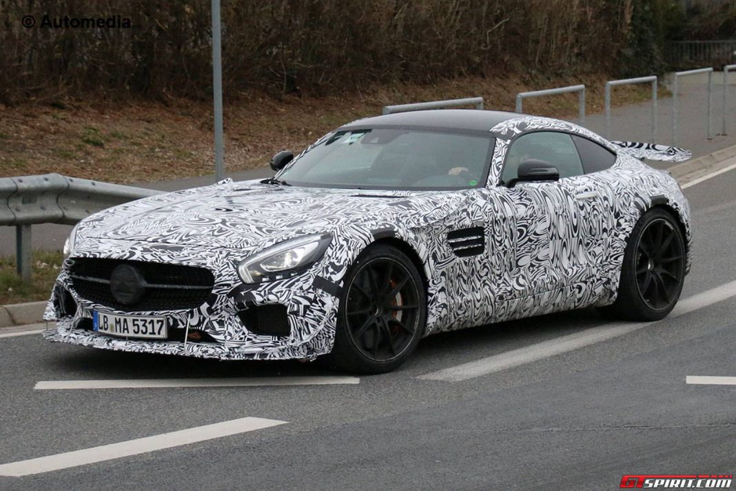 Mercedes-AMG GT3 Road Car Nurburgring Spy Shots