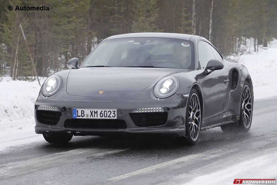 Fresh Porsche 911 Turbo Facelift Spy Shots Reveal Updated Interior