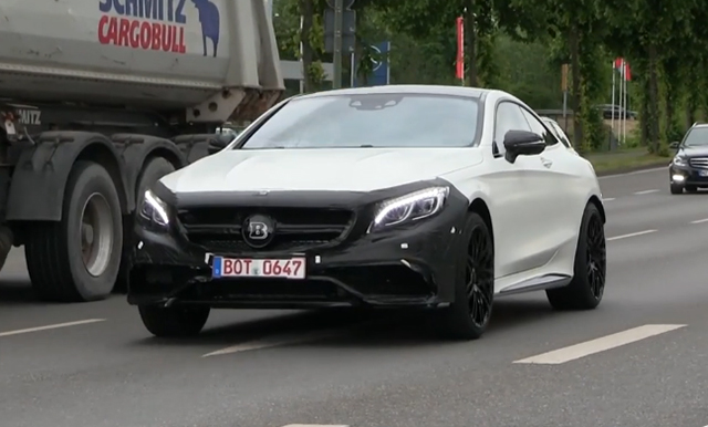 Brabus 850 Mercedes-Benz S63 AMG Coupe testing
