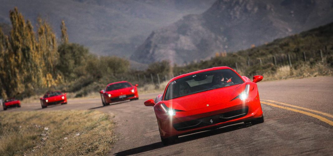Ferrari Club Chile Embarks on Magical Trip to Los Andes