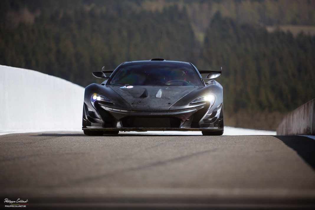 McLaren P1 GTR Headlines Pure McLaren 2015 at Spa