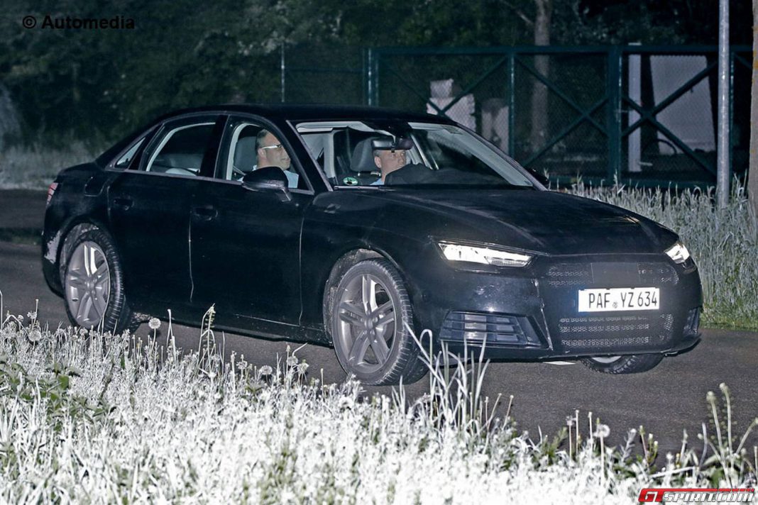 Next-Gen Audi A4 Spy Shots with Minimal Camo