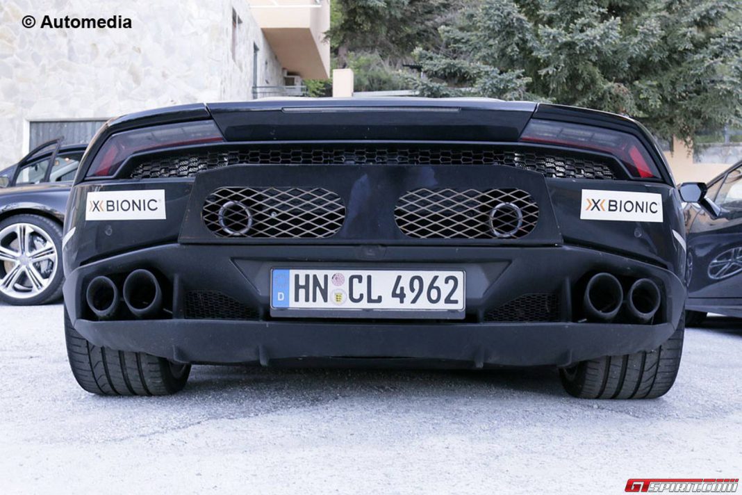 Lamborghini Huracan 'Superleggera' Spy Shots
