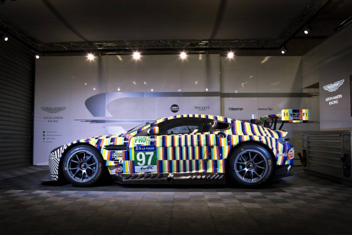 Aston Martin Reveals Vantage GTE Le Mans Art Car
