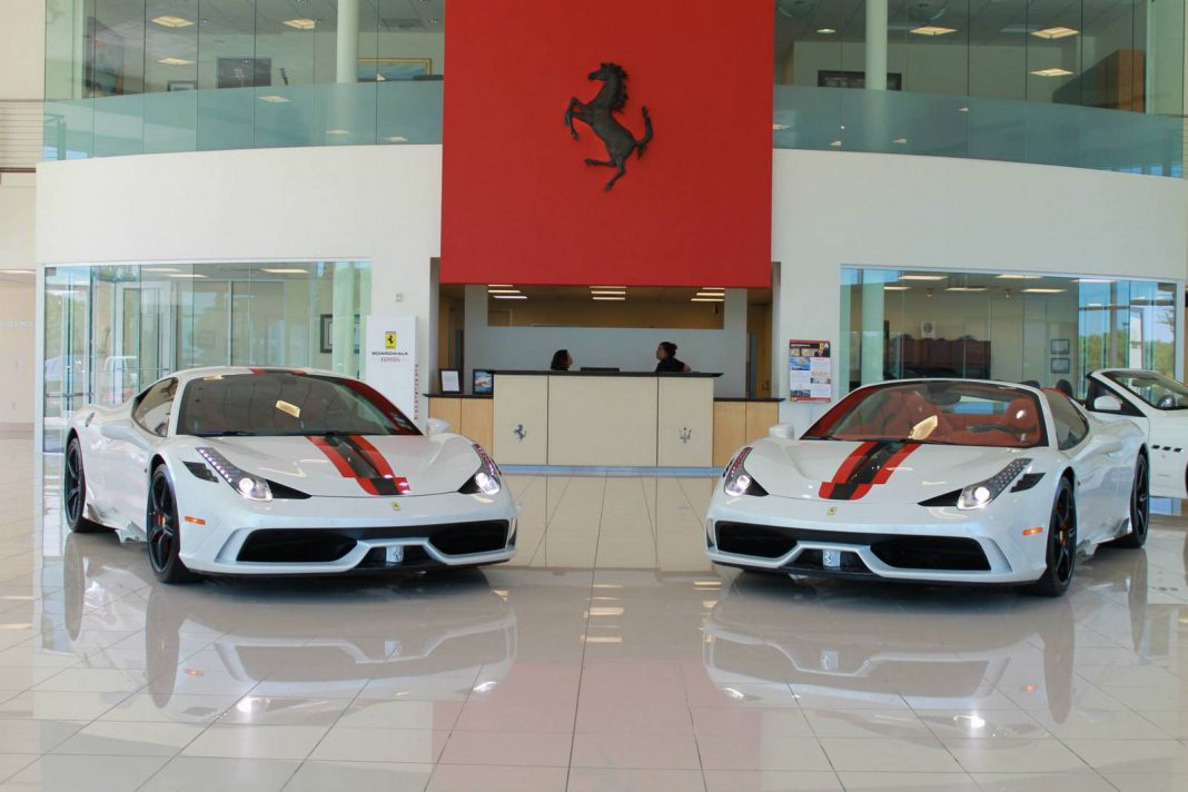 Matching Spec Ferrari 458 Speciale and Speciale A