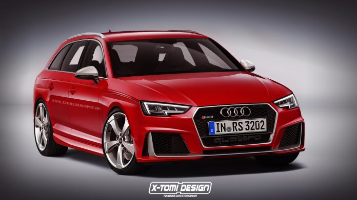 Next-gen Audi RS4 rendered