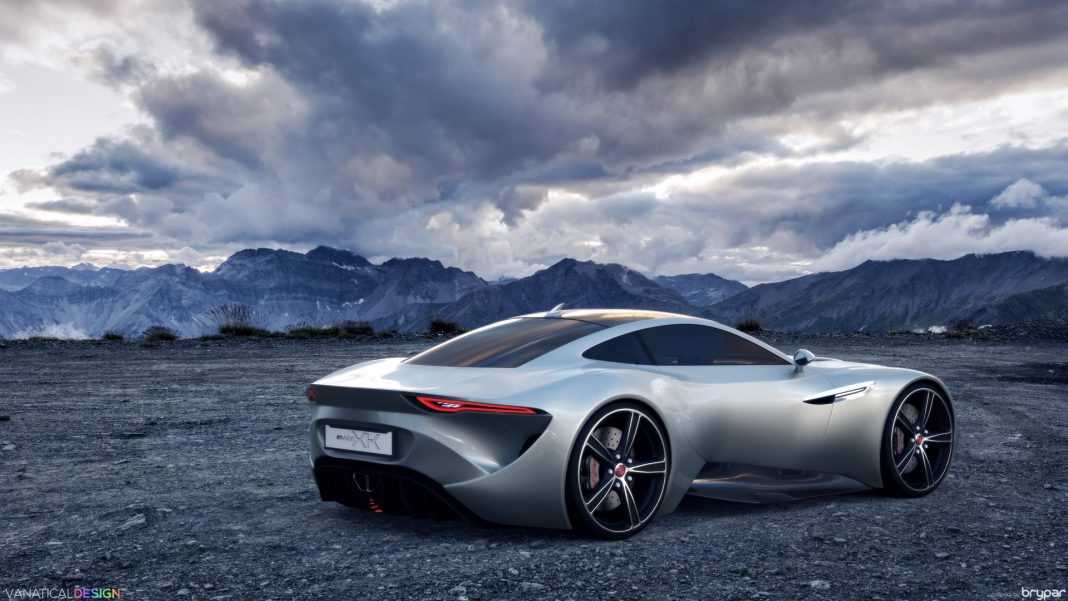 Jaguar XK concept rendering