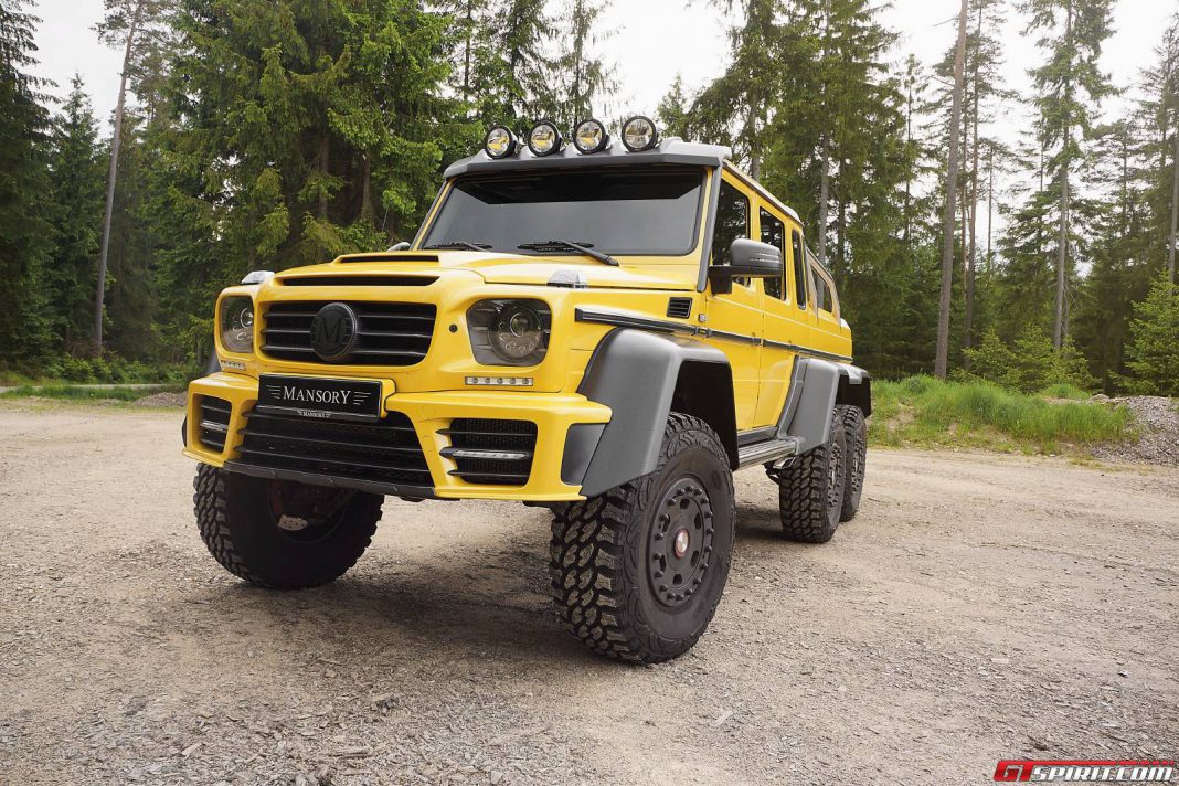 Mansory Gronos Mercedes-Benz G63 AMG 6x6 Front