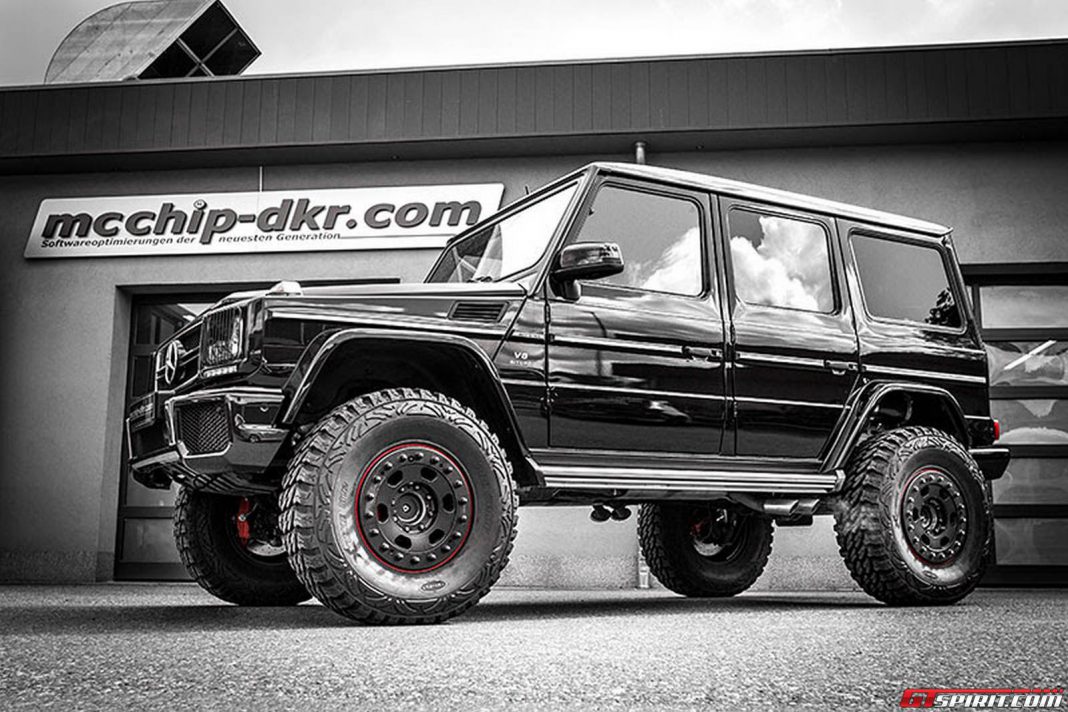 Lifted Mercedes-Benz G63 AMG with 810hp