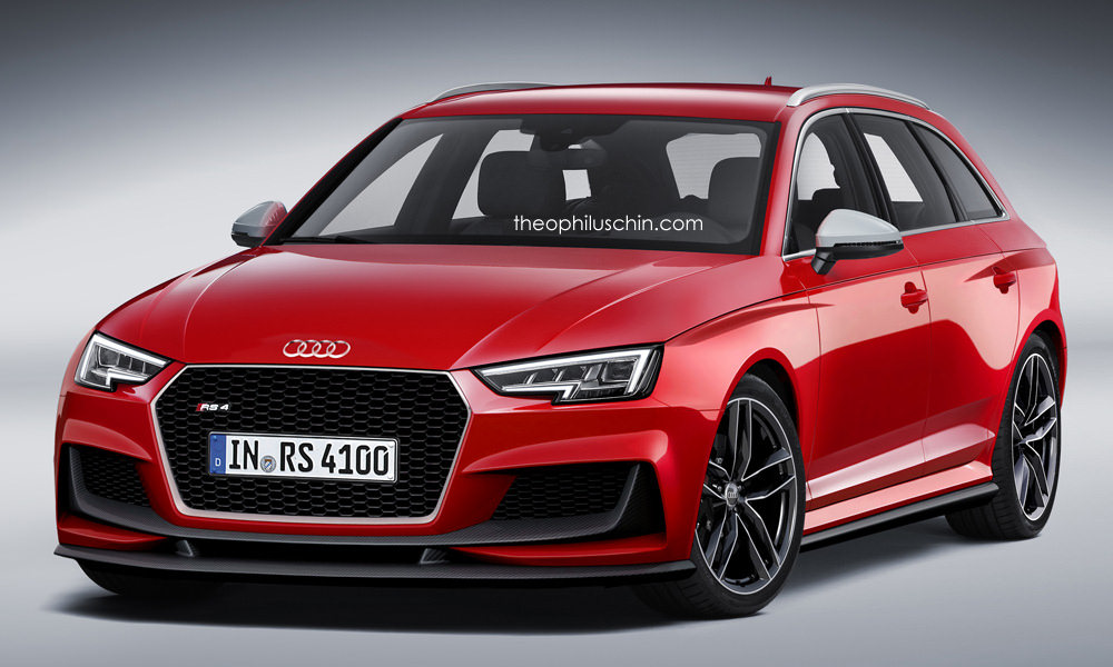 Next-gen Audi RS4 render