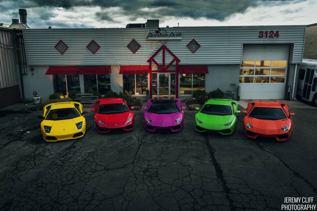 Photo of the Day: Lamborghini Skittles by Jeremy Cliff