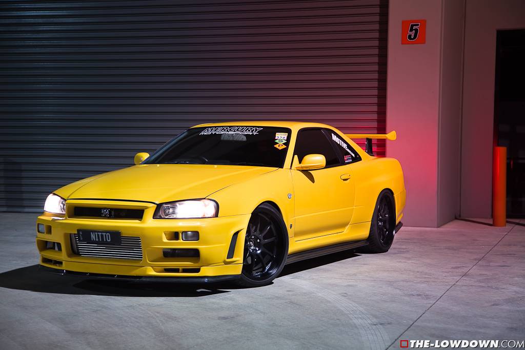1000hp Lightning Yellow Nissan GT-R Skyline V-Spec