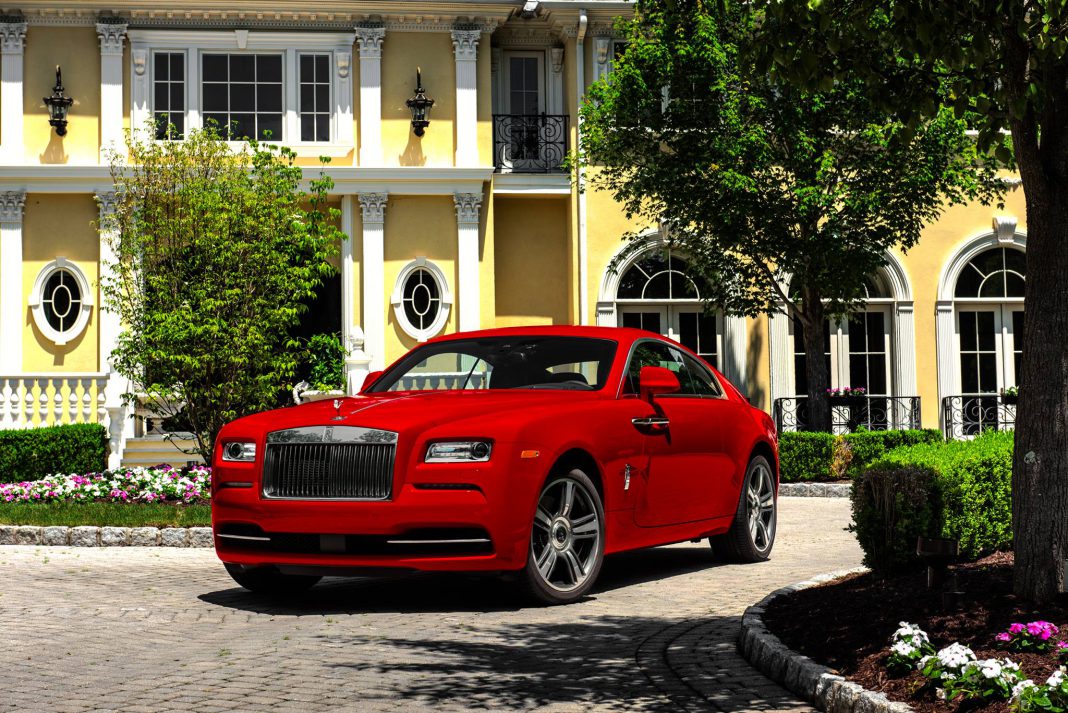 Red Rolls-Royce Wraith St. James Edition